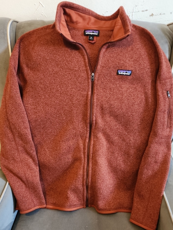 Patagonia Other - Mens Better Sweater Patagonia Rust-Colored Full-Zip Fleece Jacket